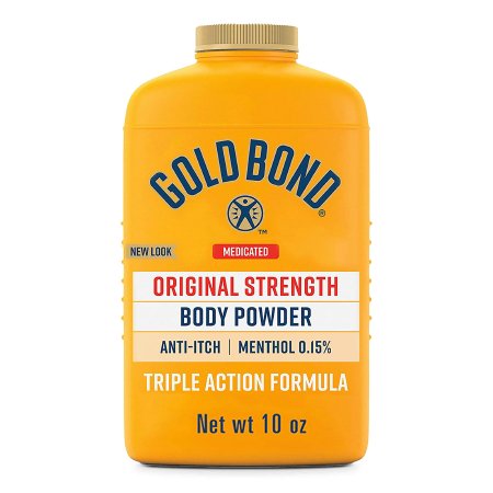 Body Powder Gold Bond® 10 oz. Menthol Scent Shaker Bottle Menthol