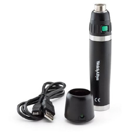 Power Handle Welch Allyn Welch Allyn 3.5V Premium Lithium Ion Plus USB Rechargeable Power Handle, Compatible with Universal Desk Charger For use with Otoscope