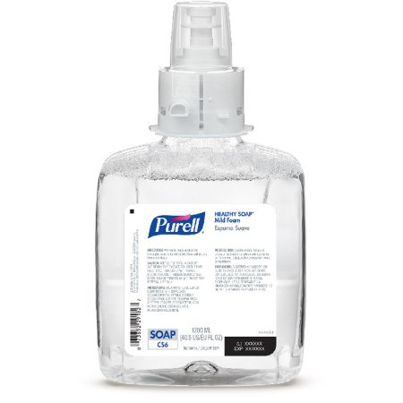 Soap Theraworx® Protect Advanced Hygiene for Hand & T-Zone Defense Foaming 1,200 mL Dispenser Refill Bottle Unscented