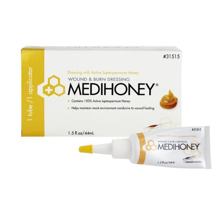 Honey Wound and Burn Dressing MEDIHONEY® 1.5 oz. Paste NonSterile