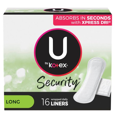 Feminine Pad U by Kotex® Security® Lightdays® Long Light Absorbency