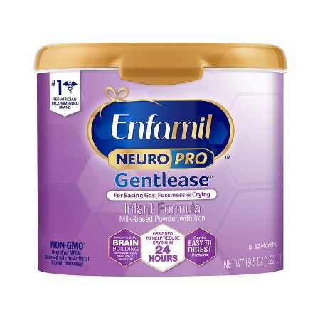 Infant Formula Enfamil NeuroPro™ Gentlease® 19.5 oz. Canister Powder Milk-Based Crying / Spitup