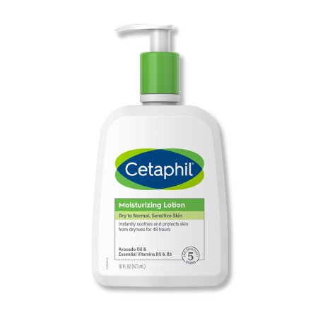 Hand and Body Moisturizer Cetaphil® 16 oz. Pump Bottle Unscented Lotion