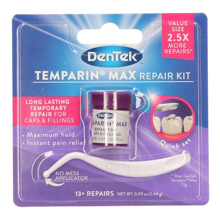 Temporary Cap and Filling Repair DenTek Temparin® Max For Fillings, Crowns, Inlays