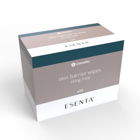 Skin Barrier Wipe Esenta™ Sting Free Silicone / Zanthalene Individual Packet NonSterile