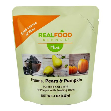 Tube Feeding Formula Real Food Blends® Mini Prunes / Pears / Pumpkin Flavor Liquid 4 oz. Pouch