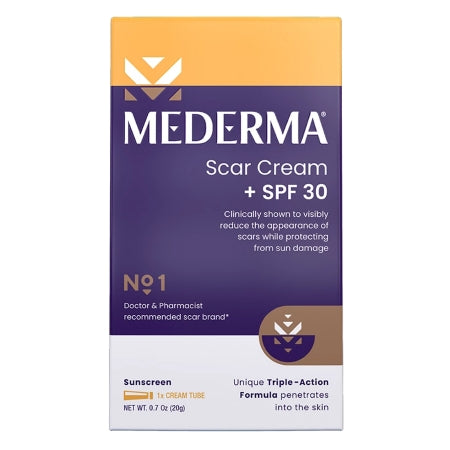 Scar Treatment with Sunscreen Mederma® Scar Cream + SPF30 20 Gram Tube Scented Cream