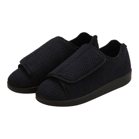 Slippers Silverts® Size 9 / 2X-Wide Black