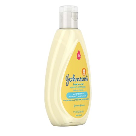 Baby Shampoo and Body Wash Johnson's® Baby Head-to-Toe® 13.6 oz. Flip Top Bottle Scented