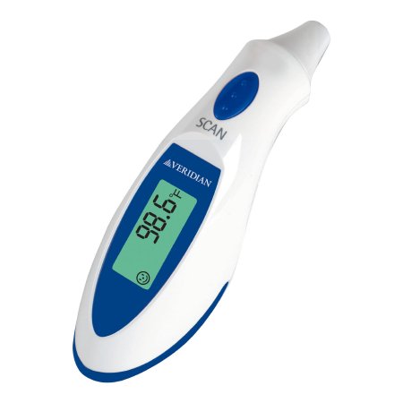 Tympanic Ear Thermometer Veridian Ear Probe Handheld