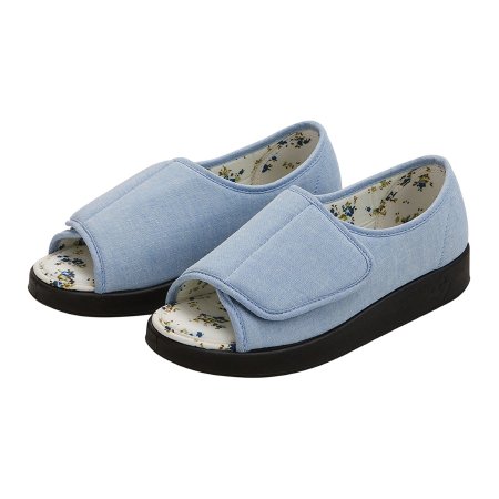 Shoe Silverts® Size 9 Female Adult Denim