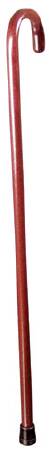 Round Handle Cane Lumex® Wood 36 Inch Height Walnut