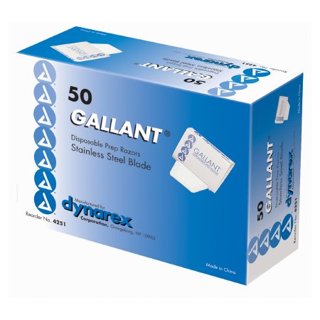 Surgical Prep Razor Gallant® Single Blade Disposable