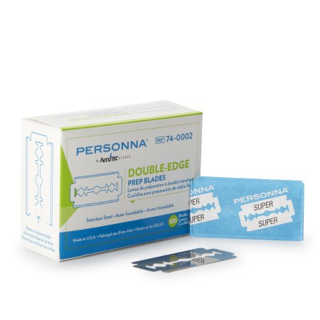 Double Edged Razor Blade Personna® Stainless Steel, Coated