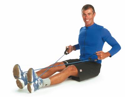 Exercise Resistance Tubing TheraBand® Blue 100 Foot Length Heavy Resistance