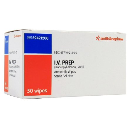 Alcohol Prep Pad IV PREP™ 70% Strength Isopropyl Alcohol Individual Packet Sterile