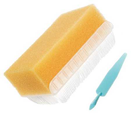 Scrub Brush BD E-Z Scrub™ Polyethylene Bristles Green