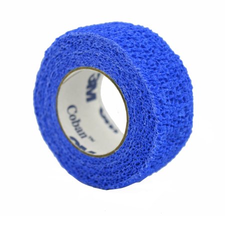 Cohesive Bandage 3M™ Coban™ 2 Inch X 5 Yard Self-Adherent Closure Blue NonSterile Standard Compression