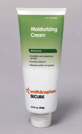 Hand and Body Moisturizer Secura™ 6.5 oz. Tube Unscented Cream