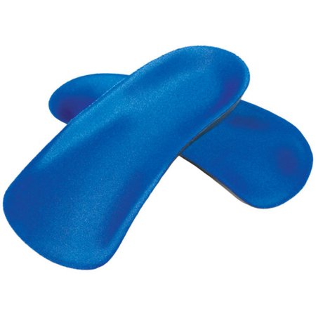 FREEDOM® Accommodator™ Plantar Fasciitis Insole 3/4 Length Size 2 Foam / Nylon / Plastic Blue Male 7 to 8 / Female 6 to 8