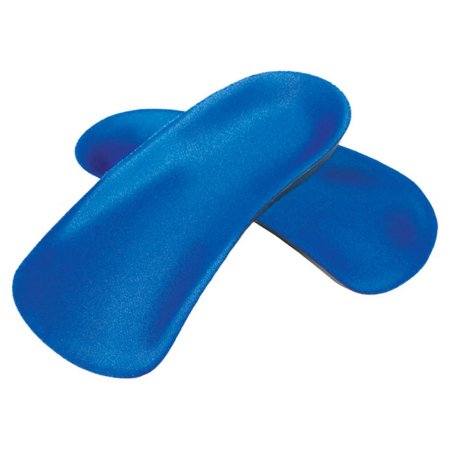 FREEDOM® Accommodator™ Plantar Fasciitis Insole 3/4 Length Size 3 Foam / Nylon / Plastic Blue Male 8 to 9 / Female 8 to 9-1/2