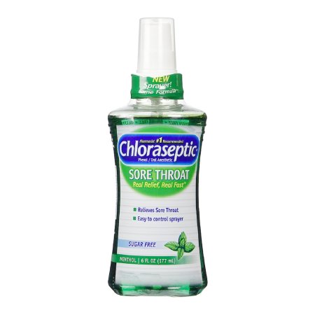 Sore Throat Relief Chloraseptic® 1.4% Strength Oral Spray 6 oz.