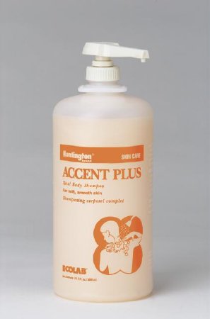 Shampoo and Body Wash Accent Plus® Total Body 18.25 oz. Pump Bottle Fresh Scent