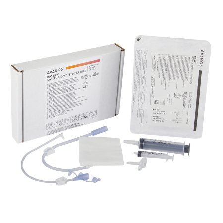 Gastrostomy Feeding Tube Kit MIC-Key® 14 Fr. 1.2 cm Tube Silicone Sterile