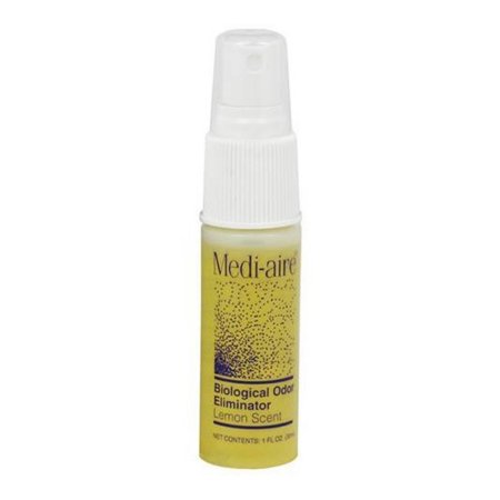 Deodorizer Medi-aire® Biological Odor Eliminator Liquid 1 oz. Bottle Lemon Scent