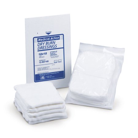 Burn Dressing Medical Action 18 X 18 Inch 1 per Pack Sterile 10-Ply Square