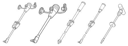 Enteral Feeding Extension Set MIC-Key 24 Inch, NonSterile