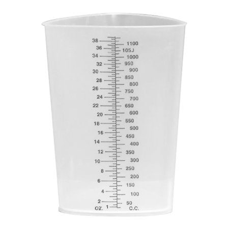 Graduated Beaker Plasti-Grad® Triangular Polypropylene 1,200 mL