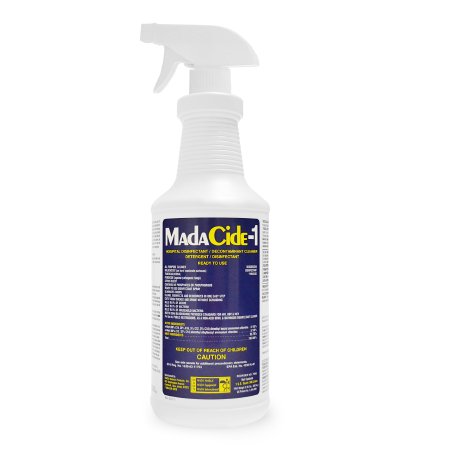 MadaCide-1® Surface Disinfectant Cleaner Broad Spectrum Pump Spray Liquid 32 oz. Bottle Scented NonSterile