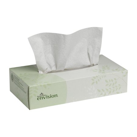 Envision® Facial Tissue White 8 X 8-3/10 Inch 100 Count