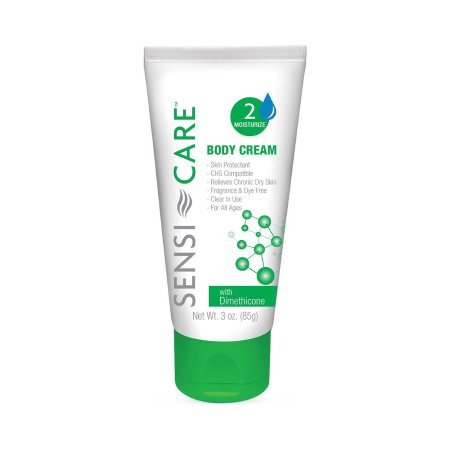 Hand and Body Moisturizer Sensi-Care® 3 oz. Tube Unscented Cream