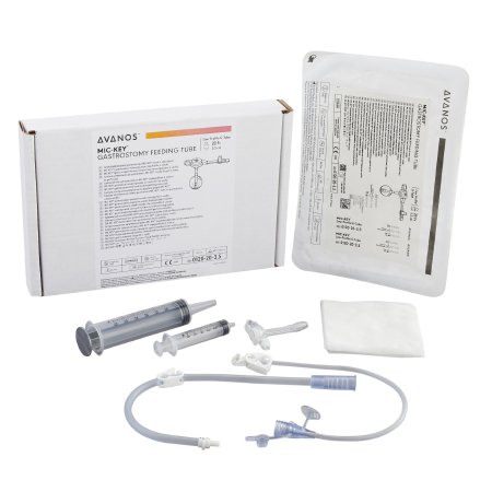 Gastrostomy Feeding Tube Kit MIC-Key® 20 Fr. 3.5 cm Tube Silicone Sterile