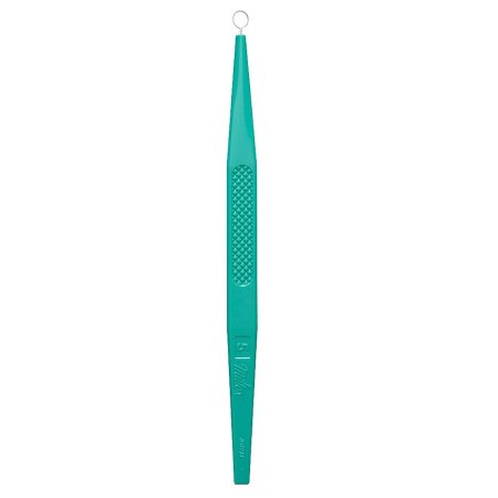 Dermal Curette Miltex® 5-1/2 Inch Length Flat Handle 5 mm Tip Round Loop Tip