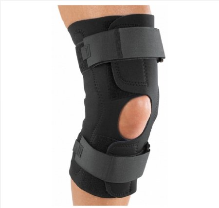 Knee Brace Reddie® Brace X-Small Wraparound / Hook and Loop Strap Closure 13-1/2 to 15-1/2 Inch Circumference Left or Right Knee