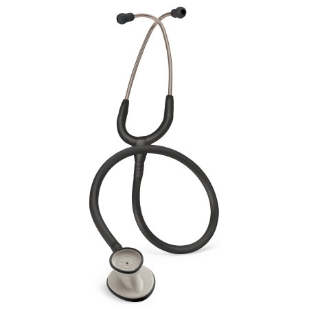 Classic Stethoscope 3M™ Littmann® Lightweight II S.E. Black 1-Tube 28 Inch Tube Double Sided Chestpiece