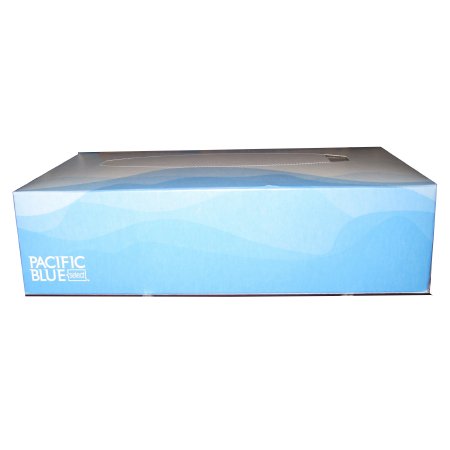 Pacific Blue Select™ Facial Tissue White 7-15/16 X 4-3/4 X 2 Inch 100 Count