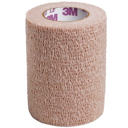 Cohesive Bandage 3M™ Coban™ LF 3 Inch X 5 Yard Self-Adherent Closure Tan NonSterile Standard Compression