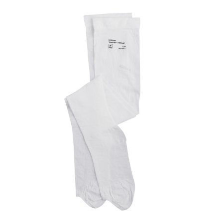 Anti-embolism Stocking McKesson Thigh High Medium / Regular White Inspection Toe