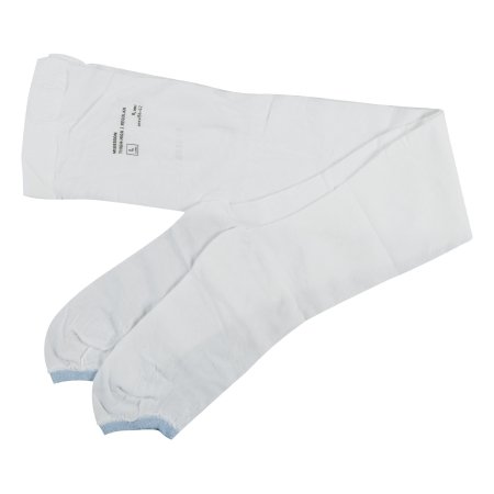 Anti-embolism Stocking McKesson Thigh High Large / Regular White Inspection Toe