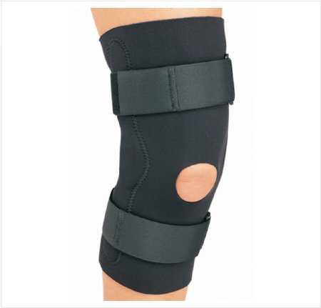 Knee Brace ProCare® Large D-Ring / Hook and Loop Strap Closure 20-1/2 Inch to 23 Inch Thigh Circumference Left or Right Knee