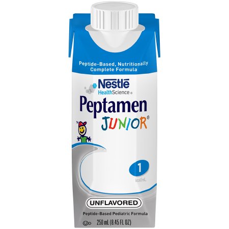 Pediatric Tube Feeding Formula Peptamen Junior® 250 mL Carton Liquid Whey Protein Impaired GI Function