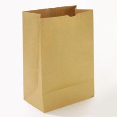 Grocery Bag General Brown Kraft Paper 1/6 BBL