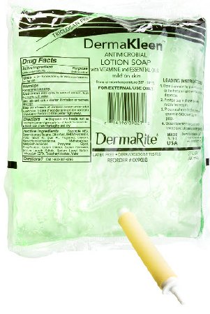 Antimicrobial Soap DermaKleen® Lotion 1,000 mL Dispenser Refill Bag Scented