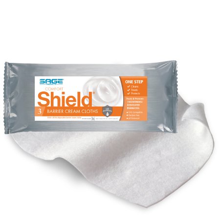 Incontinence Care Wipe Comfort Shield® Soft Pack Dimethicone Unscented 3 Count