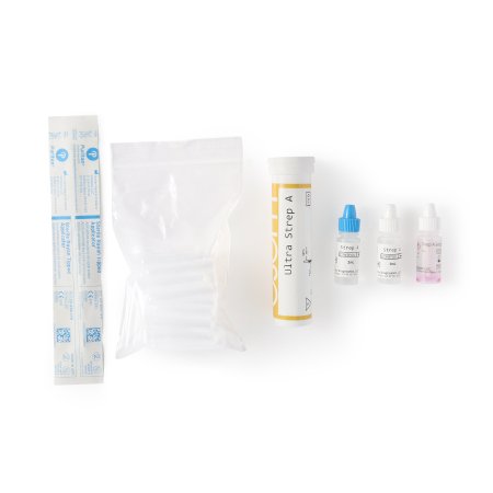 Respiratory Test Kit OSOM® Ultra Strep A Test 25 Tests CLIA Waived