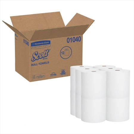 Paper Towel Scott® Essential Hardwound Roll 8 Inch X 800 Foot